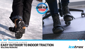 Patins à glace ICETRAX MIDFLIP à semelle intermédiaire