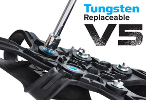 ICETRAX Pointes de rechange en tungstène pour les crampons de glace V5