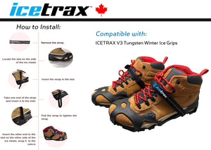 Bandes Velcro ICETRAX