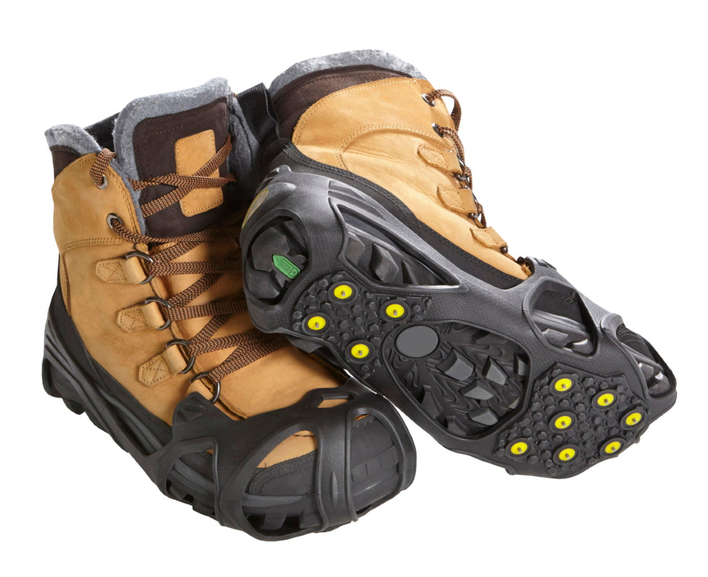 Crampons robustes YakTrax Stabil Maxx2 pour chaussures et bottes pour la  glace, adultes, tailles diverses