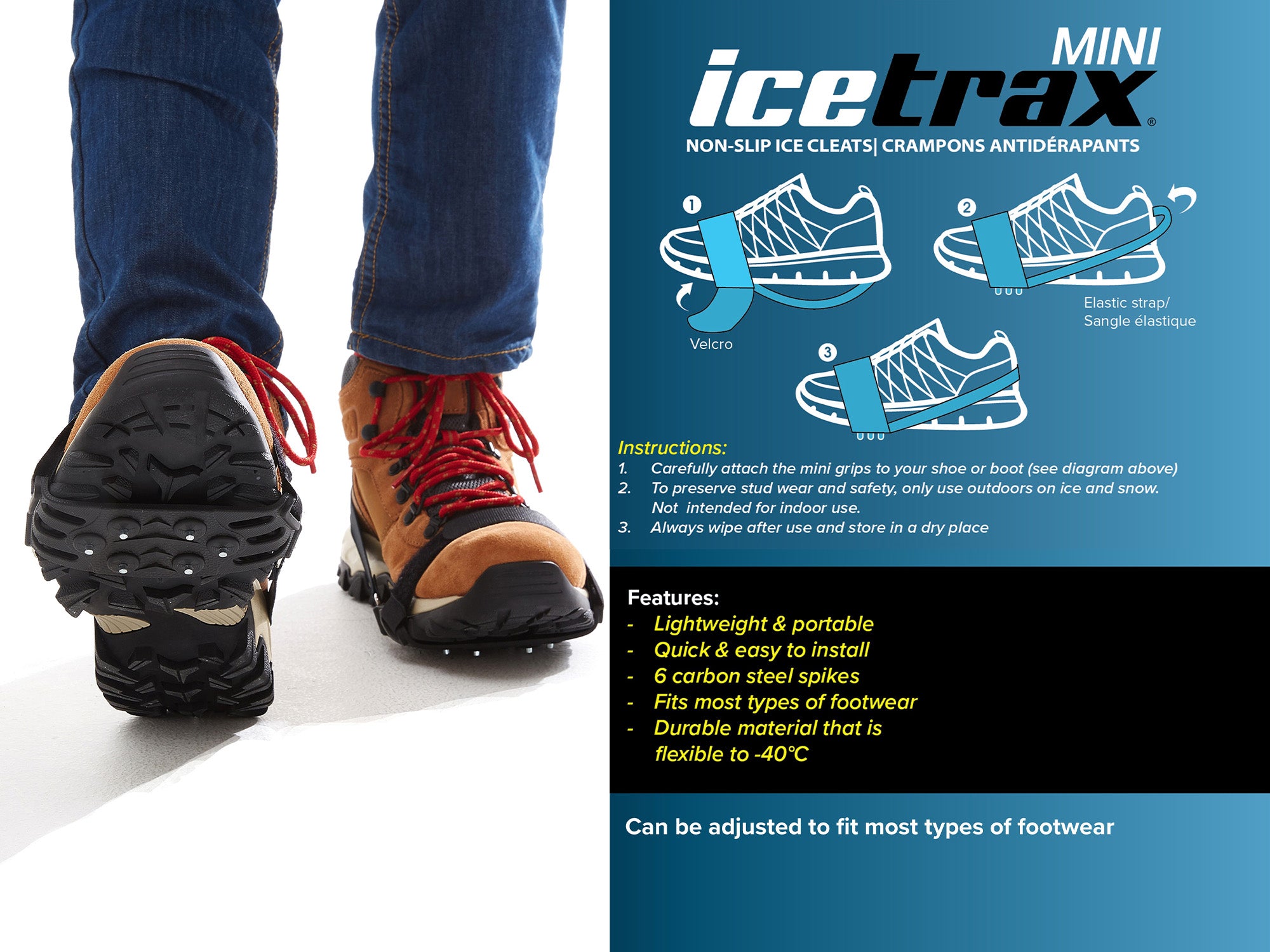Crampons portables ICETRAX MINI