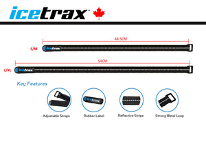 ICETRAX Velcro Straps