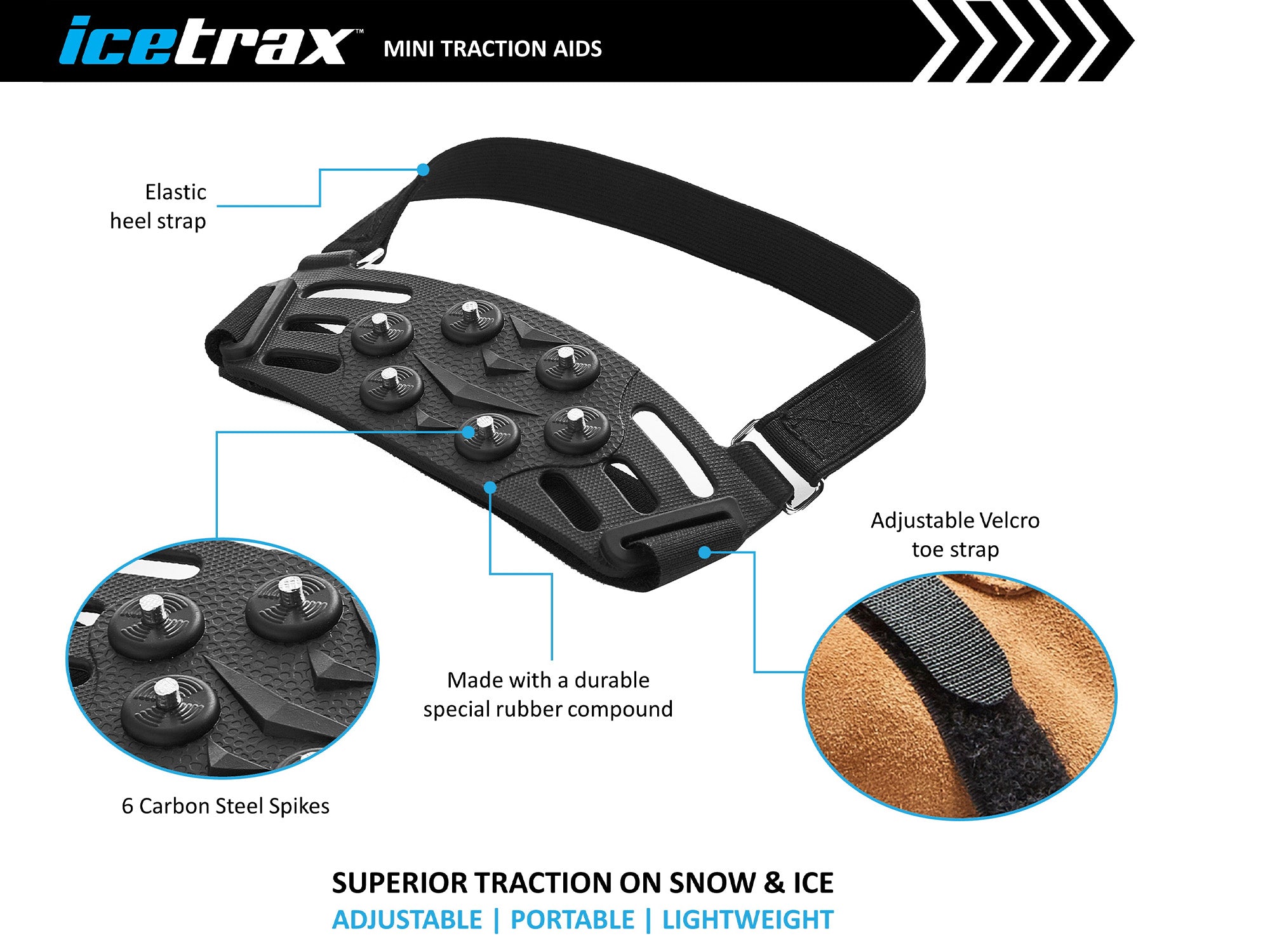 ICETRAX MINI Portable Ice Cleats