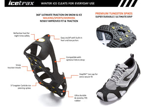 ICETRAX V3 Tungsten Ice Cleats