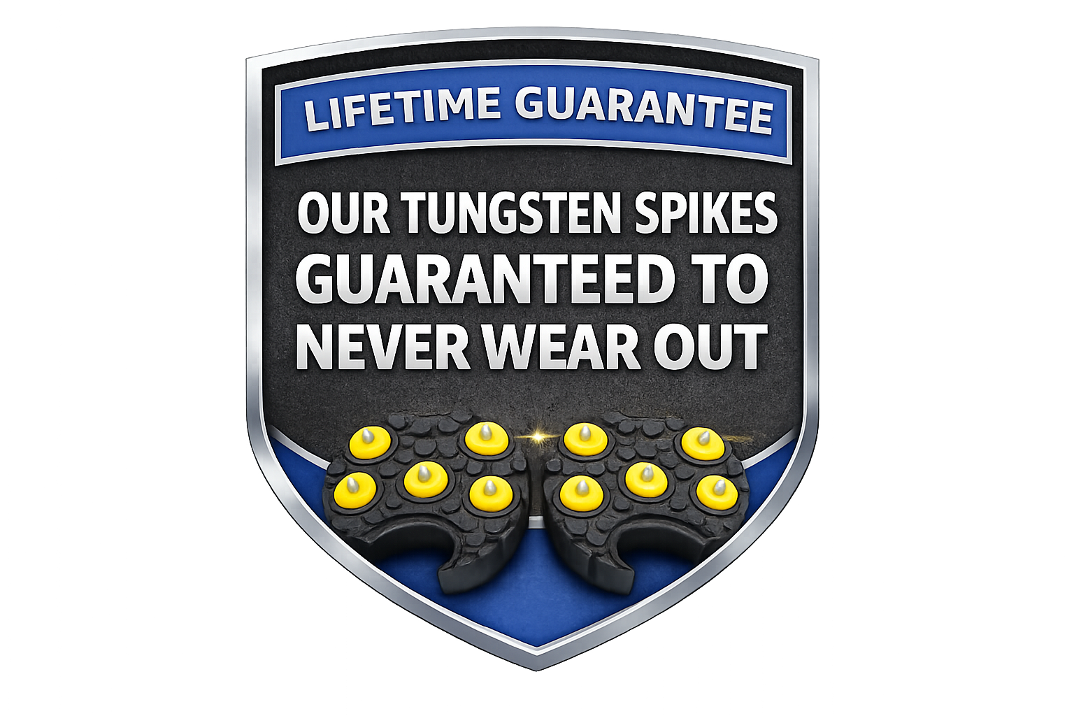 ICETRAX Tungsten Spikes Ice Cleats