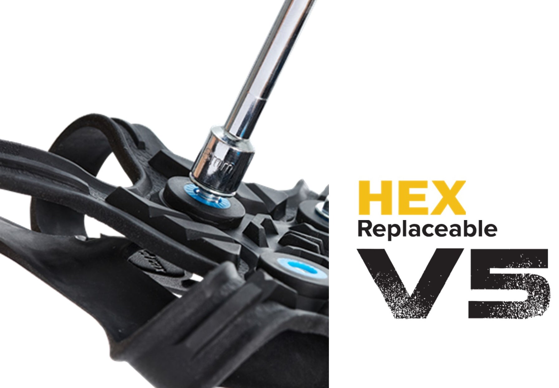Crampons de remplacement ICETRAX HEX pour crampons à glace V5