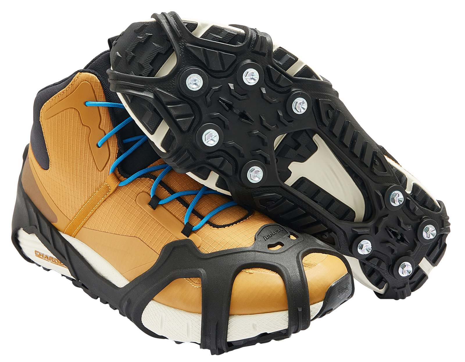 ICETRAX V5 HEX Ice Cleats, Easy to Replace Spikes