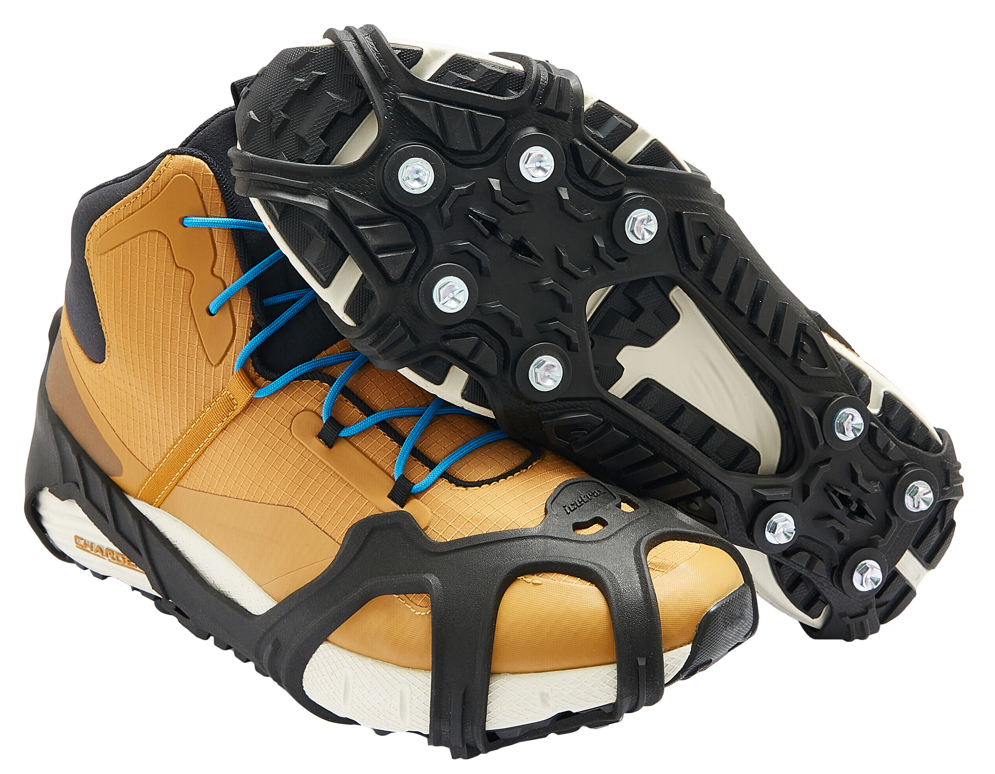 Shoe cleats for walking 2025 on ice